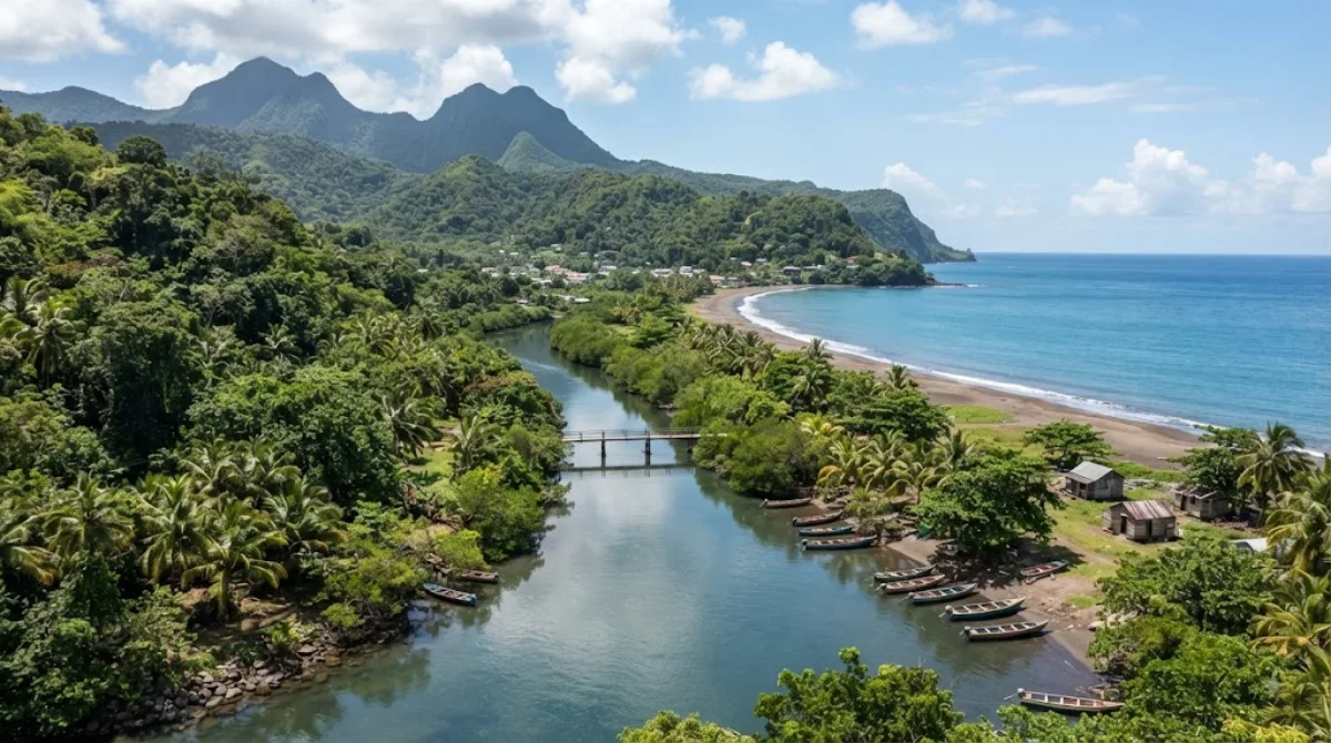 Anse Du Mé River