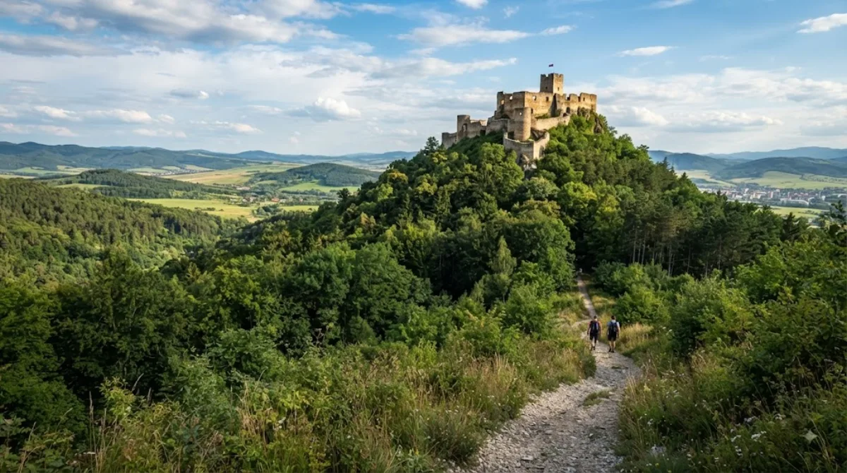 Forest in the castle