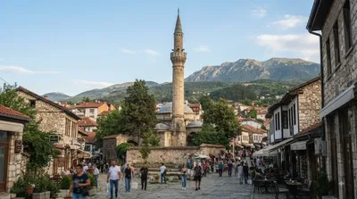 Minaret of Arasta Mosque