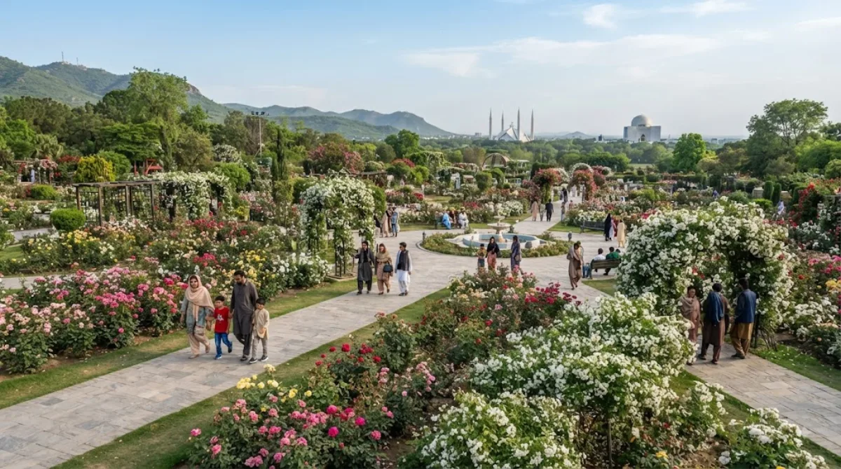 Jardin des roses et du jasmin