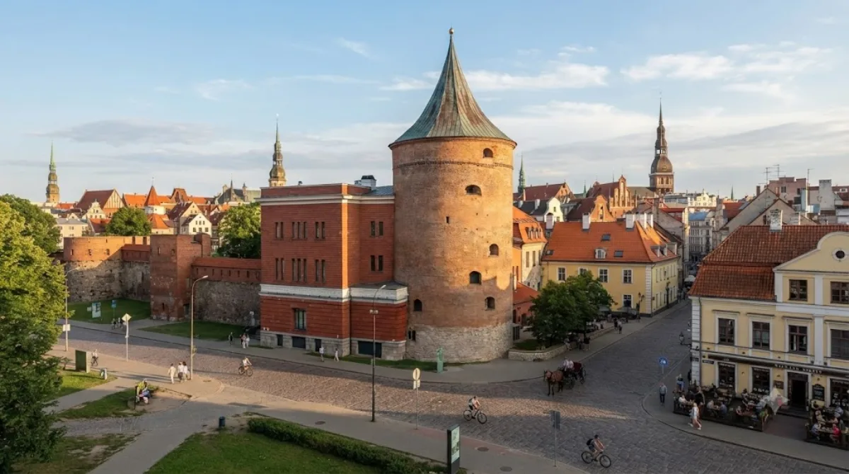 Tour poudrière de Riga