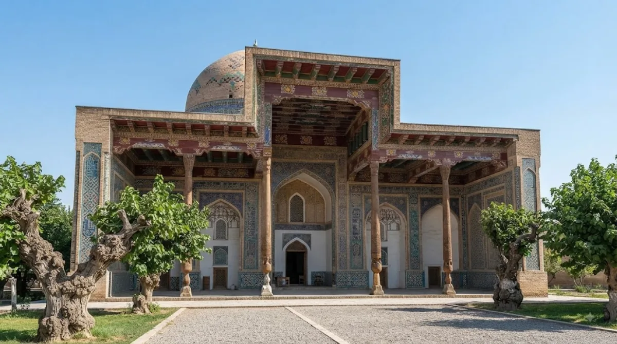 Ruhabad Mosque in Samarkand