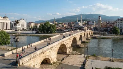 Stone Bridge in Skopje