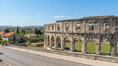 Anfiteatro romano de Salona