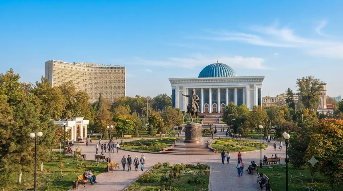 Amir Timur Площадь