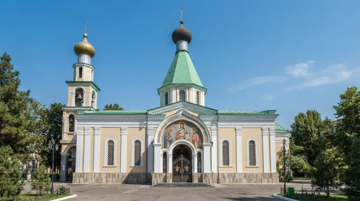 St. Vladimir Orthodox church in Tashkent