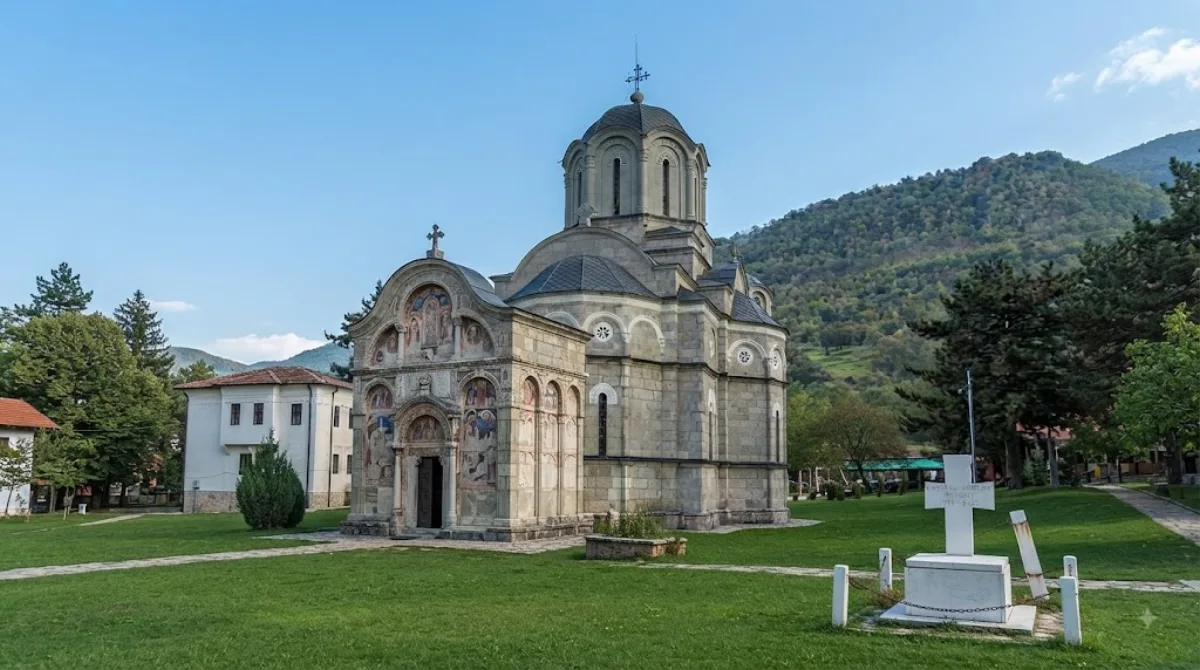 Monastère de Lešok