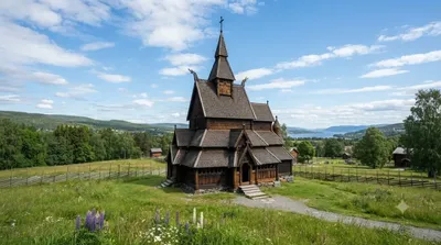 Iglesia de madera de Haltdalen
