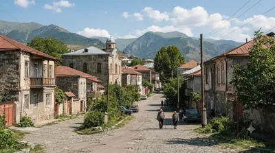 The Jewish quarter of Tskhinvali