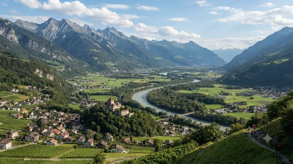 Alpine Rhine Valley