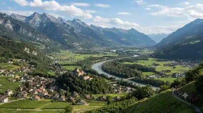 Alpine Rhine Valley