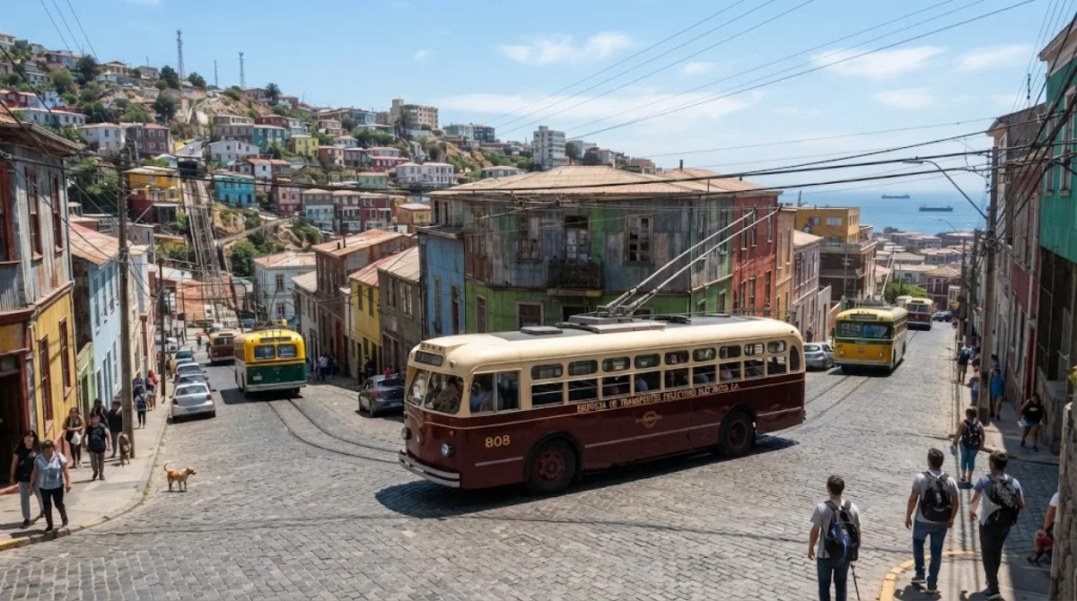 Trolleybuses in Valparaíso