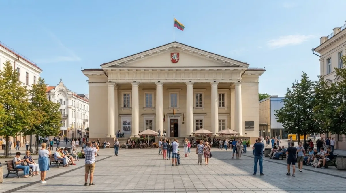 Place de l'Hôtel-de-Ville de Vilnius