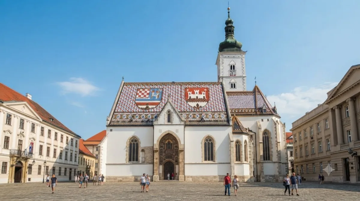 St. Mark's Church in Zagreb
